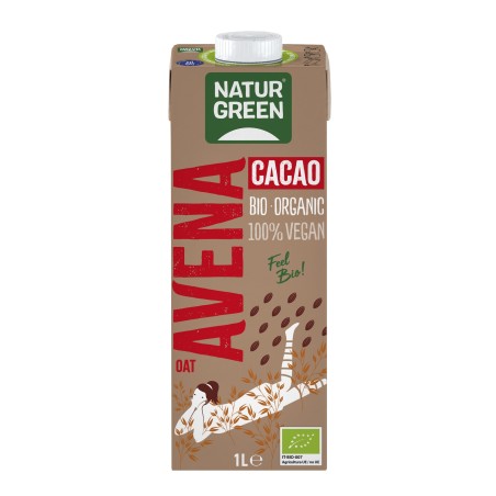 NATURGREEN BEBIDA AVENA CACAO BRICK 1L