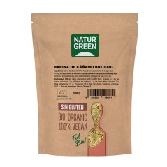 HARINA DE CAÑAMO BIO 300G NATURGREEN