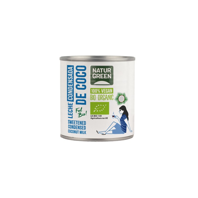 NATURGREEN LECHE CONDENSADA DE COCO Bio 210g