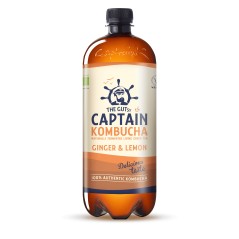 CAPTAIN KOMBUCHA JENGIBRE LIMON BIO 1L