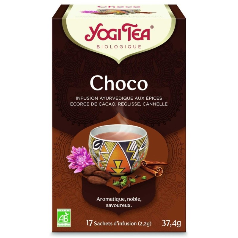 YOGI TEA CHOCO BOLSAS 17X37.4GR