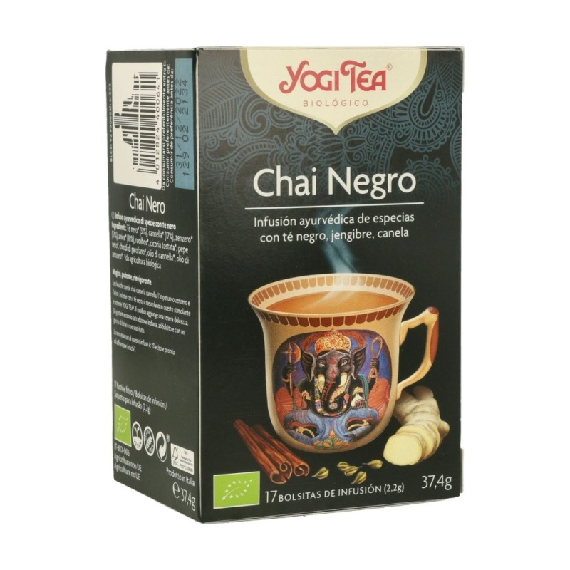 YOGI TEA CHAI NEGRO BOLSAS 17X37.4GR