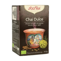 YOGI TEA CHAI DULCE BOLSAS 17X34.0GR