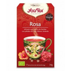 YOGI TEA ROSAS BOLSAS 17X34.0GR.