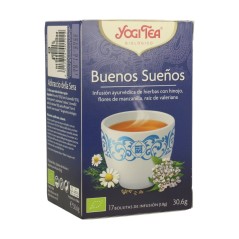 YOGI TEA BUENOS SUEÑOS BOLSAS 17X30.6GR.