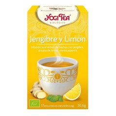 YOGI TEA JENGIBRE LIMON BOLSAS 17X30.6GR.