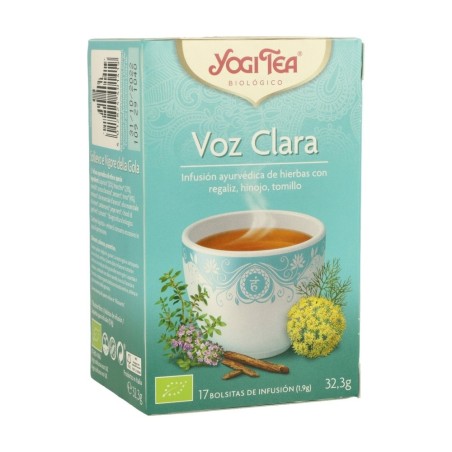 YOGI TEA VOZ CLARA BOLSAS 17X32.3GR.