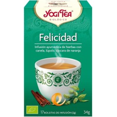 YOGI TEA FELICIDAD BOLSAS 17X34.0GR.