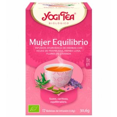 YOGI TEA MUJER EQUILIBRIO BOLSAS 17X30.6GR.