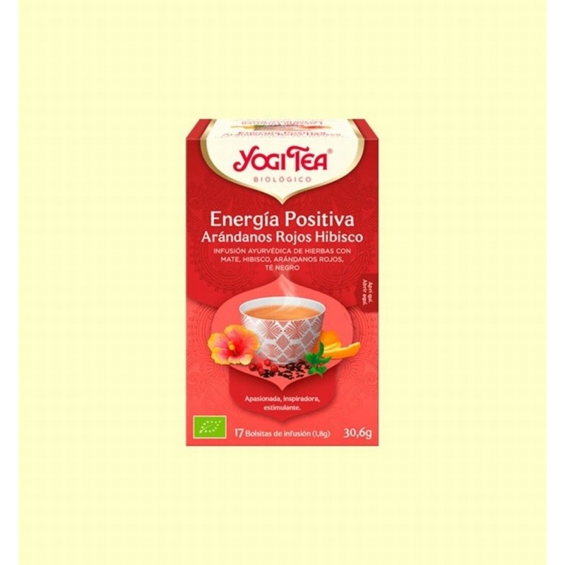 YOGI TEA ENERGIA POSITIVA BOLSAS 17X30.6GR.