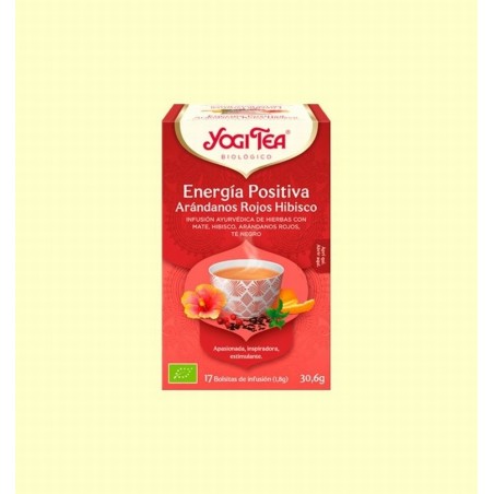 YOGI TEA ENERGIA POSITIVA BOLSAS 17X30.6GR.