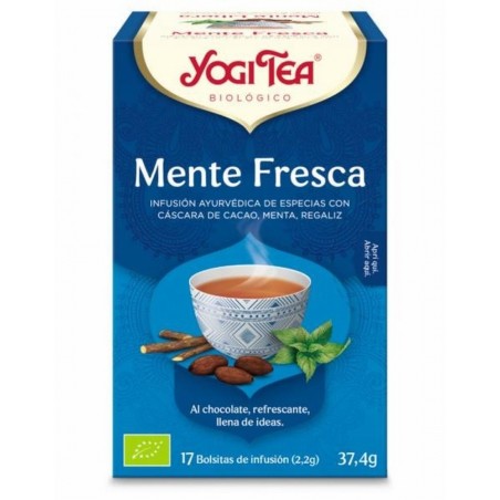 YOGI TEA MENTE FRESCA BOLSAS 17X37.4GR.