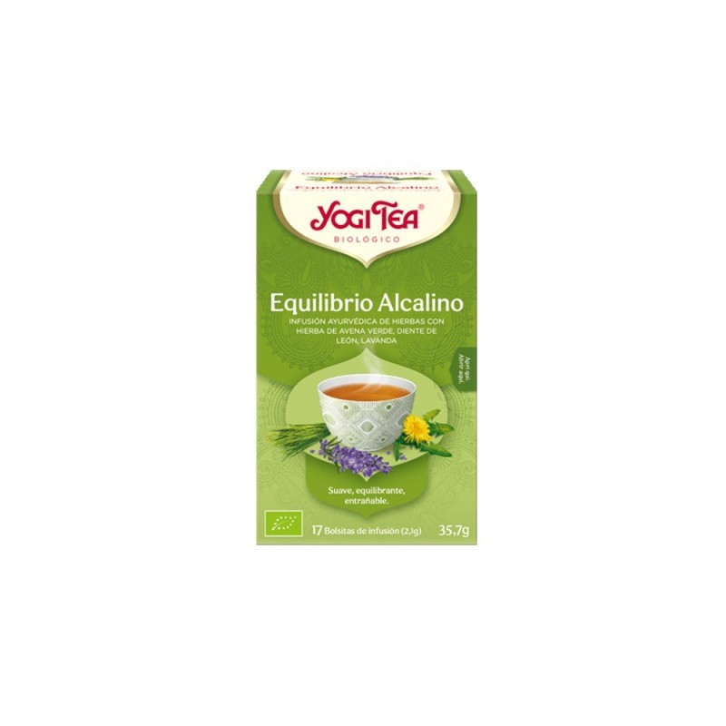 YOGI TEA EQUILIBRIO ALCALINO BOLSAS 17X35.7GR.