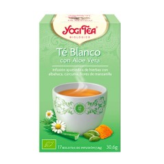 YOGI TEA TE BLANCO C/ALOE BOLSAS 17X30.6GR.