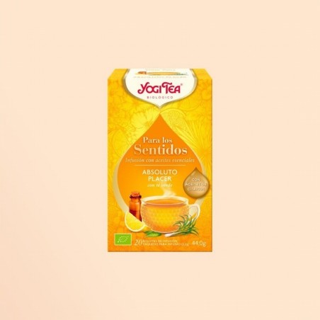 YOGI TEA SENTIDOS ABSOLUTO PLACER 20X44.0GR.