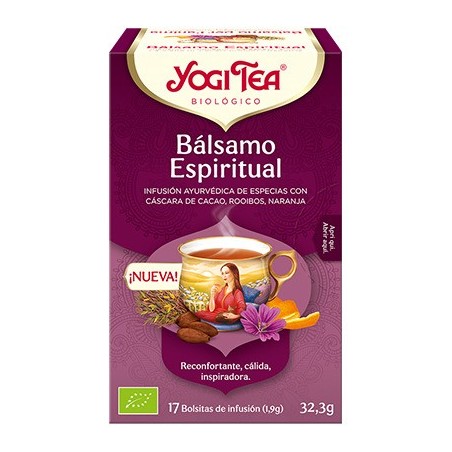 YOGI TEA BALSAMO ESPIRITUAL 17x34.0g