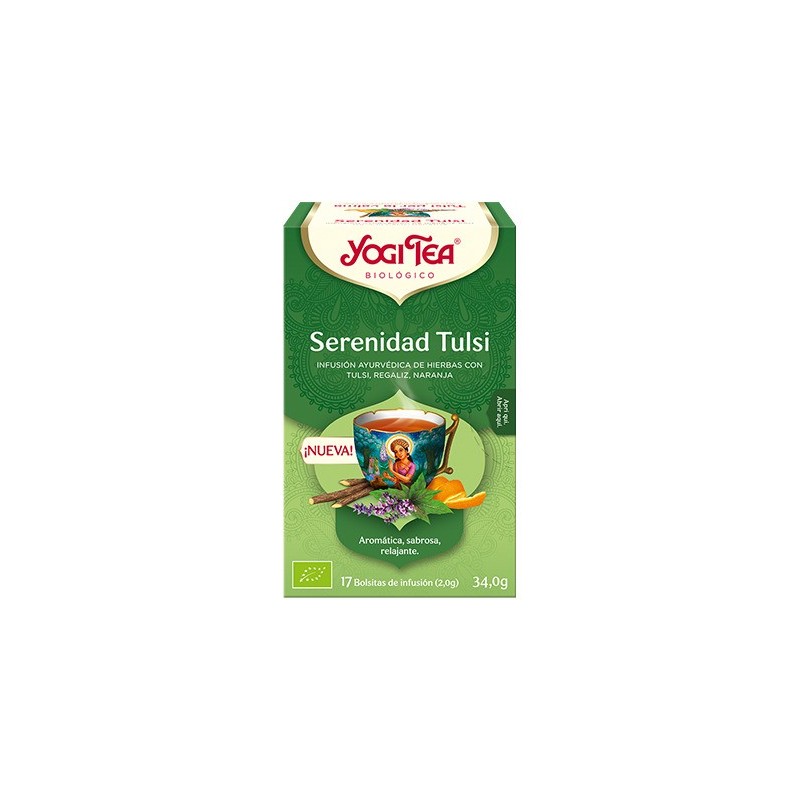 YOGI TEA SERENIDAD TULSI 17x34.0g