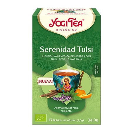 YOGI TEA SERENIDAD TULSI 17x34.0g