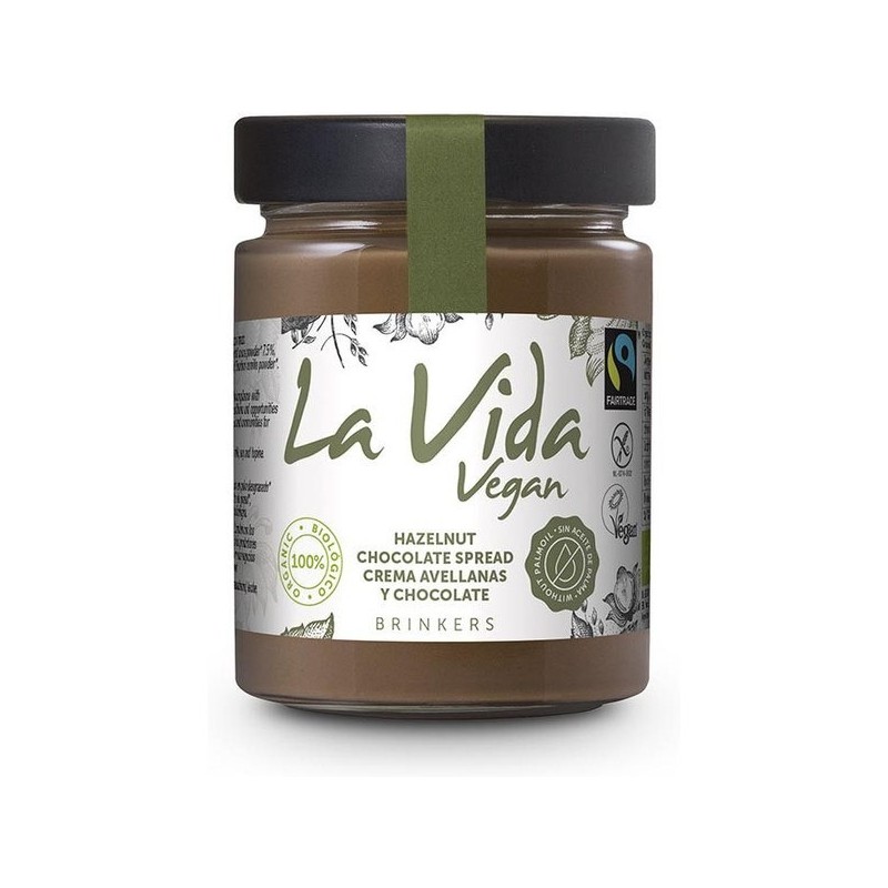 LA VIDA VEGAN CREMA CHOCOLATE AVELLANA 270GR