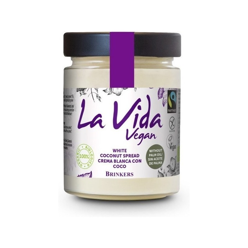 LA VIDA VEGAN CREMA BLANCA COCO 600g