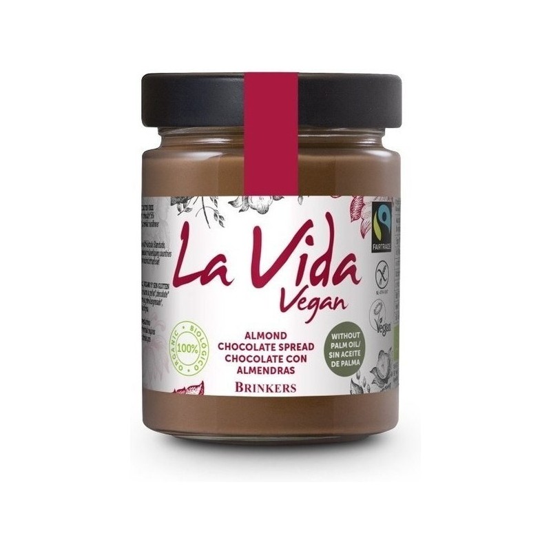 LA VIDA VEGAN CREMA CHOCOLATE ALMENDRAS 270GR