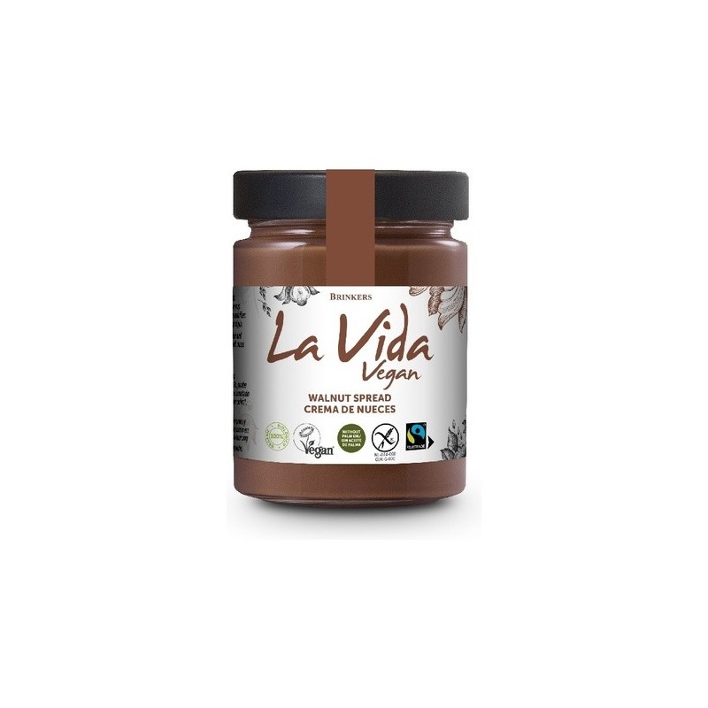 LA VIDA VEGAN CREMA CHOCOLATE NUECES 270g