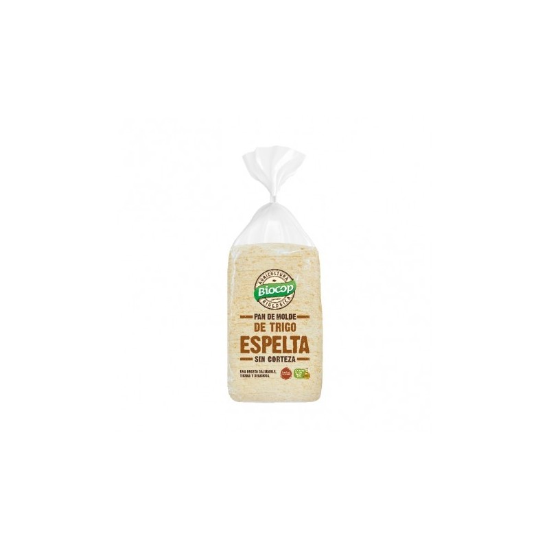 BIOCOP PAN MOLDE SIN CORTEZA TRIGO ESPELTA 300g