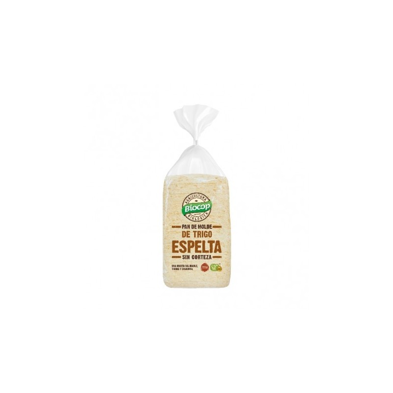 PAN MOLDE SIN CORTEZA TRIGO ESPELTA 300G BIOCOP