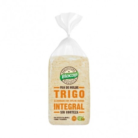 BIOCOP PAN MOLDE SIN CORTEZA TRIGO INTEGRAL 300g