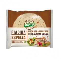 PIADINA TRIGO ESPELTA 225G BIOCOP