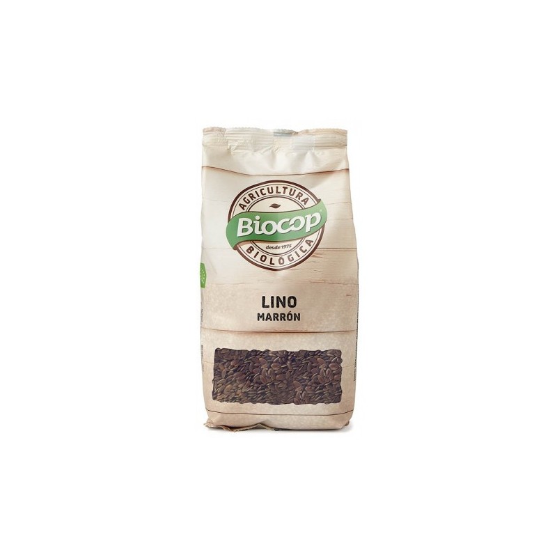 BIOCOP SEMILLAS LINO MARRON 250g