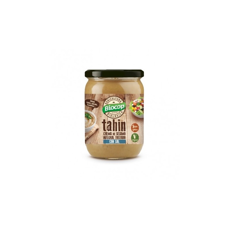 BIOCOP TAHIN INTEGRAL TOSTADO SAL 500g