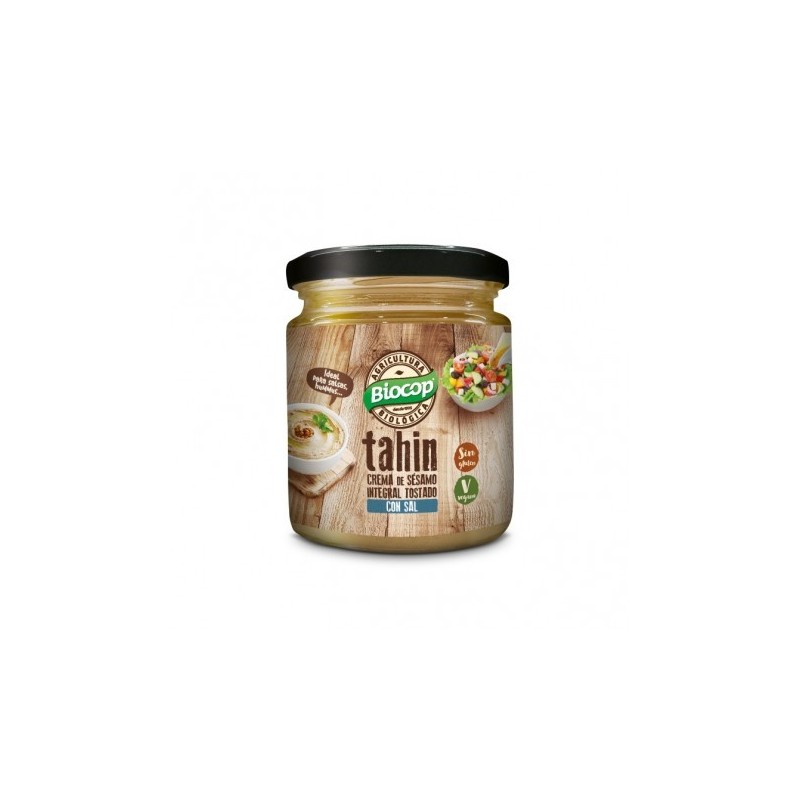 TAHIN INTEGRAL TOSTADO SAL 225G BIOCOP TAHIN INTEGRAL TOSTADO SAL 225G BIOCOP