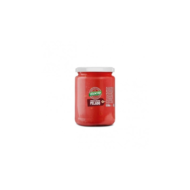 BIOCOP TOMATE ENTERO PELADO 530g