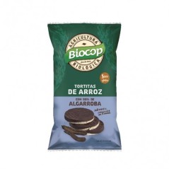 BIOCOP TORTITAS ARROZ ALGARROBA 100g