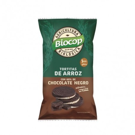 BIOCOP TORTITAS ARROZ CHOCO NEGRO 100g