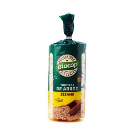 BIOCOP TORTITAS ARROZ SESAMO 200g