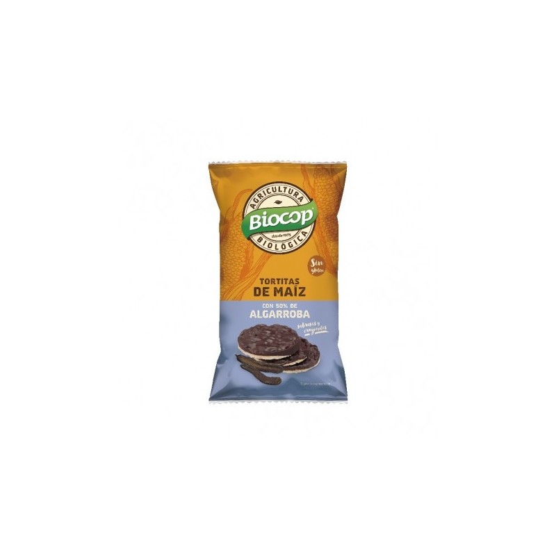 TORTITAS MAIZ ALGARROBA 100G BIOCOP TORTITAS MAIZ ALGARROBA 100G BIOCOP