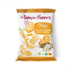 LE PAIN DES FLEURS CHIPS LENTEJAS CEBOLLA 50g