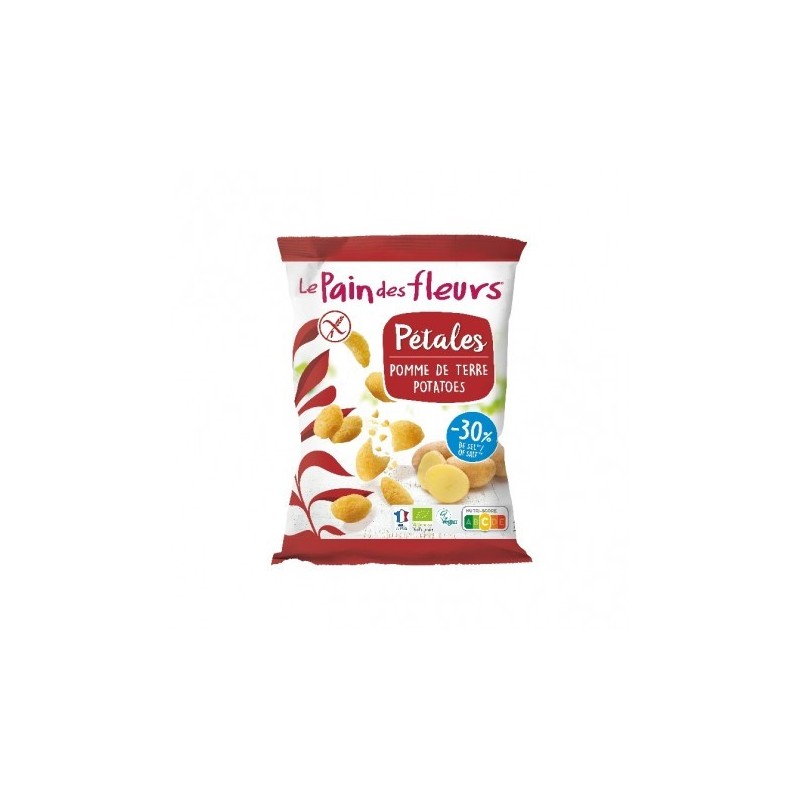 LE PAIN DES FLEURS CHIPS PETALOS PATATA 75g