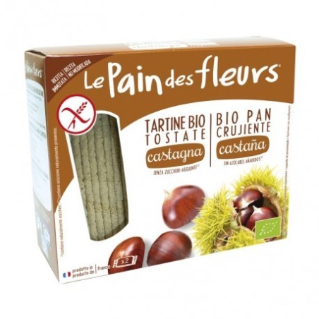 LE PAIN DES FLEURS CRACKERS CASTAÑA 150g