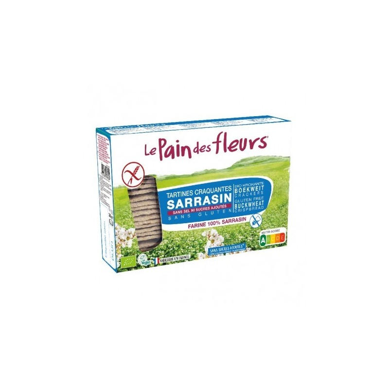 LE PAIN DES FLEURS CRACKERS S/SAL SARRACENO 300G