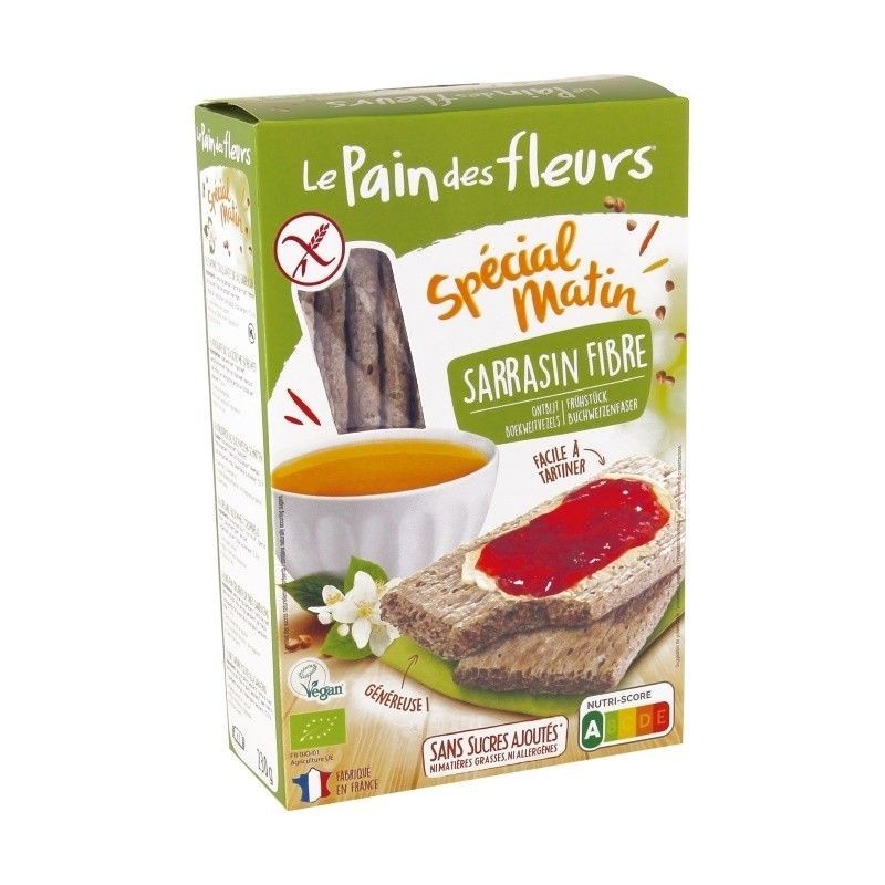 LE PAIN DES FLEURS CRACKERS SARRCENO FIBRA 230g