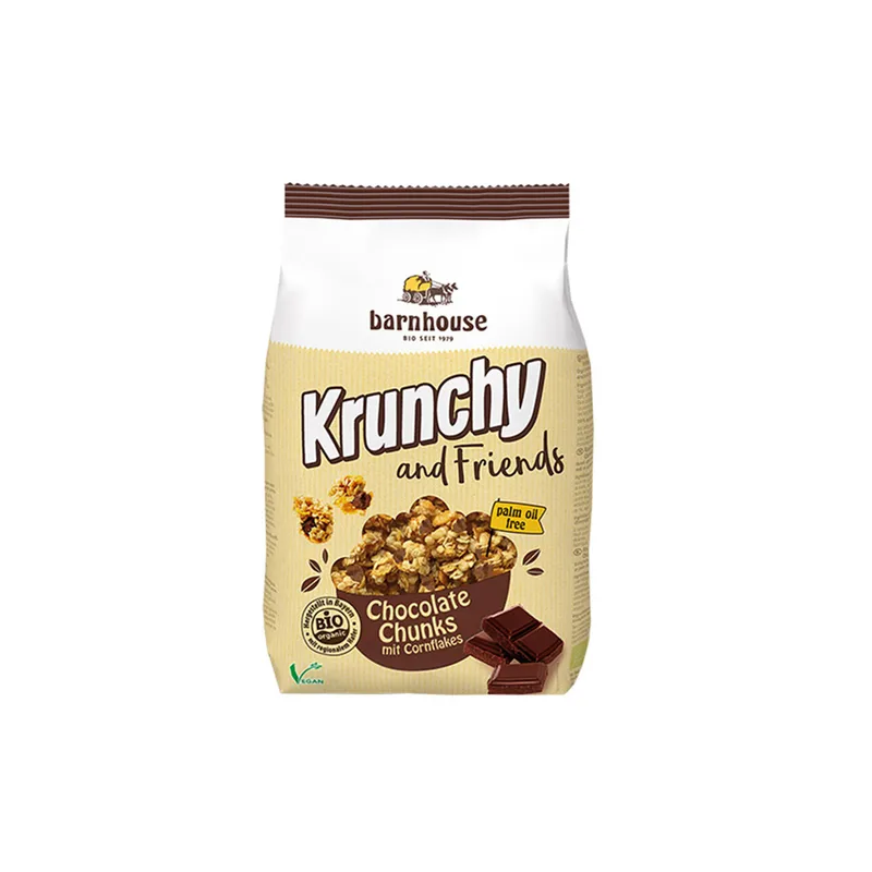 BARNHOUSE MUESLI KRUNCHY & FRIENDS CHOCO.500g