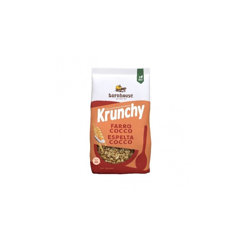 BARNHOUSE MUESLI KRUNCHY TRIGO ESPELTA COCO 600g