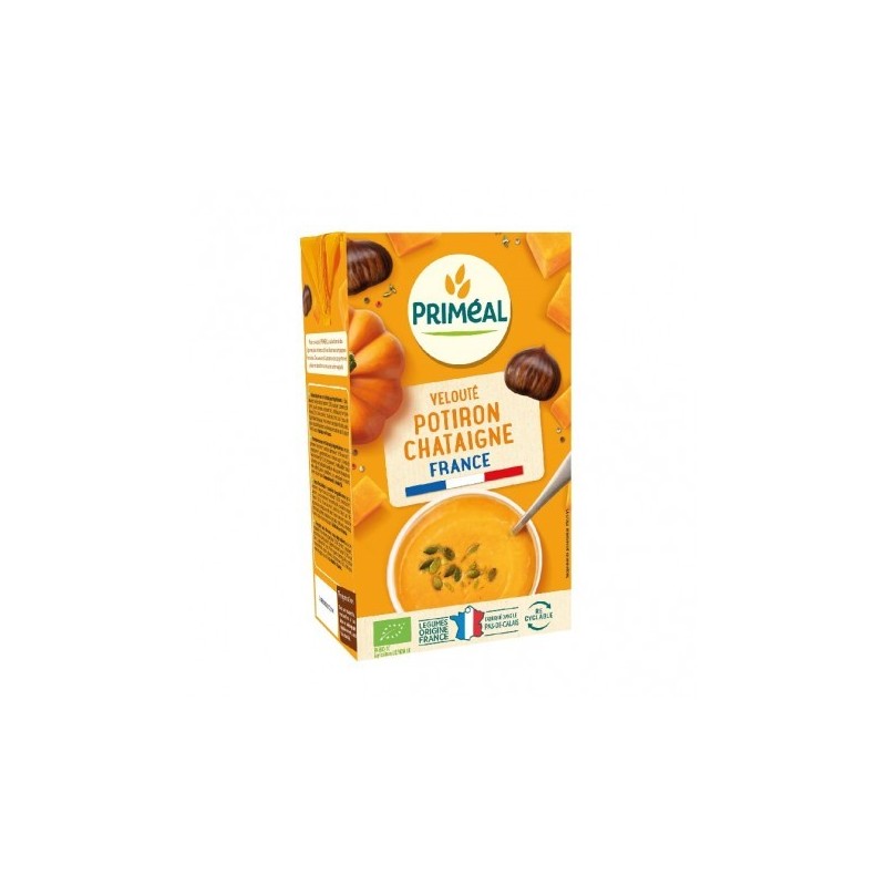 PRIMEAL CREMA CALABAZA CASTAÑAS 1L