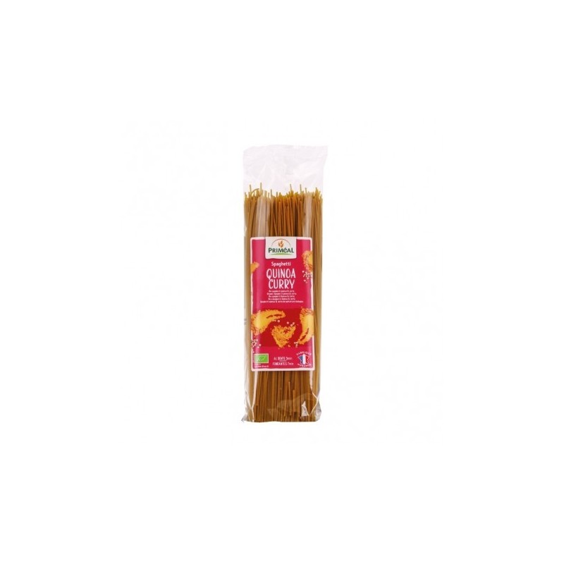 PRIMEAL ESPAGUETI TRIGO QUINOA CURRY 500g