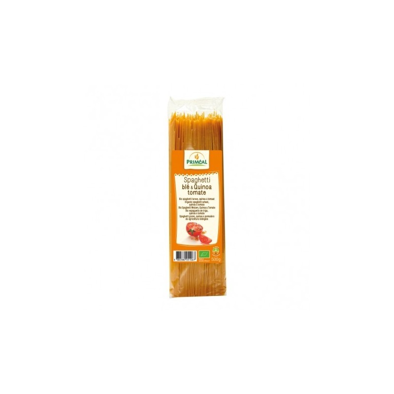 PRIMEAL ESPAGUETI TRIGO QUINOA TOMATE 500g