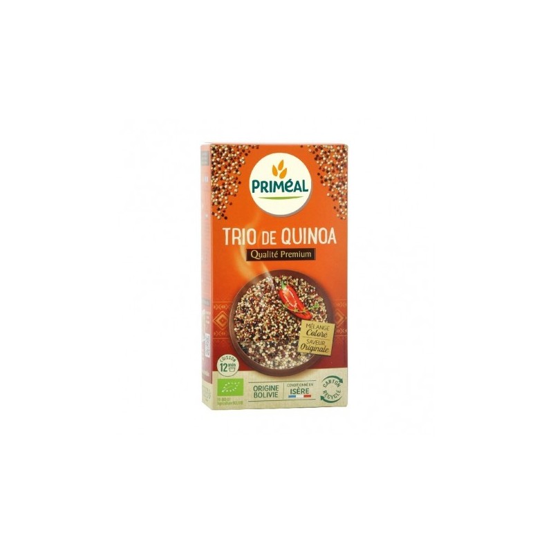 PRIMEAL QUINOA TRIO BLANCA ROJA NEGRA 500g