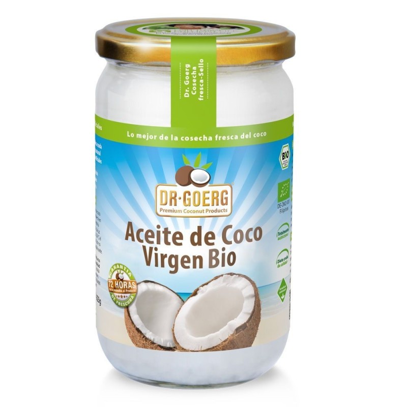 DR.GOERG ACEITE COCO VIRGEN PREMIUM BIO. 400ML.